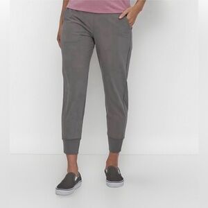 Patagonia Women's Happy Hike Studio Pants Joggers Yoga Gray